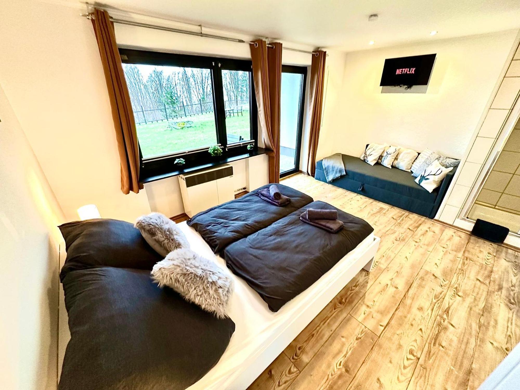 Gemuetliches Alpenblick Berg-Bungalow + Grosser Garten + Netflix! Schofweg Bagian luar foto